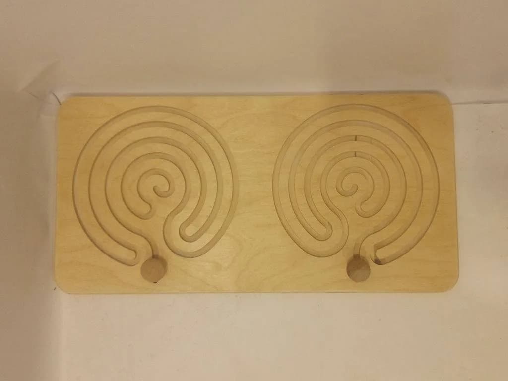 Межполушарная доска №9 "Круги"