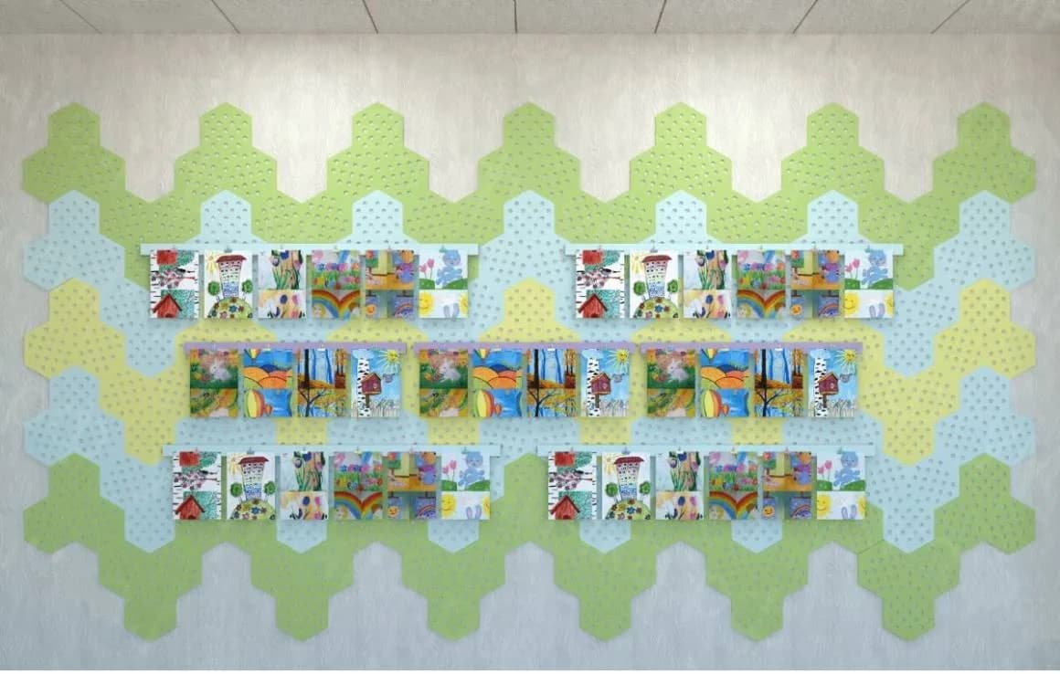 Комплект настенных панелей с демо-системой "Галерея"