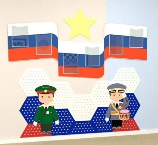 Комплект настенных панелей - стенд "Уголок славы"