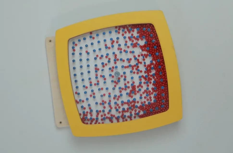 Панель "Ромб маленький" (с шумом дождя)