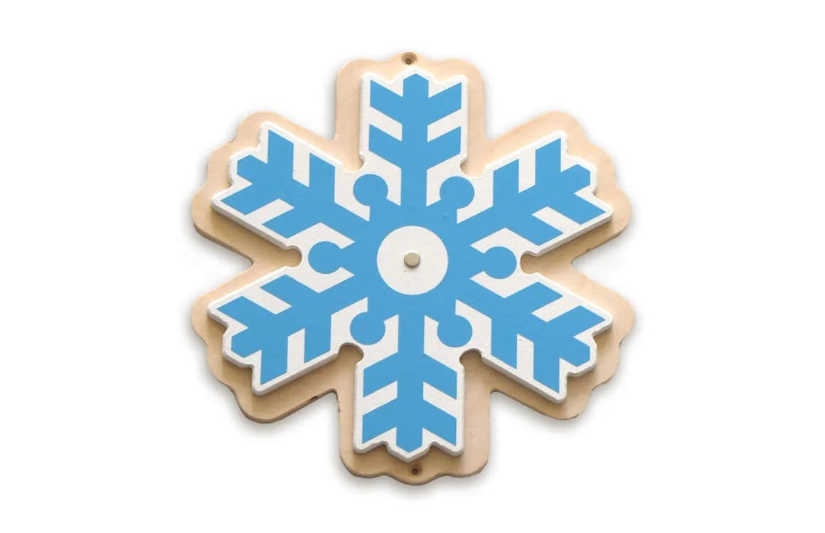 Декоративная панель "Снежинка"