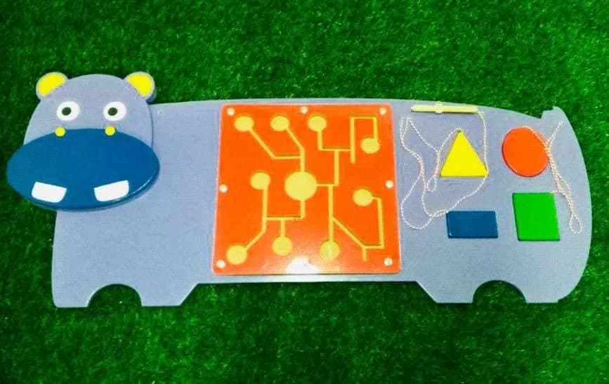 Развивающая панель "Бегемот"