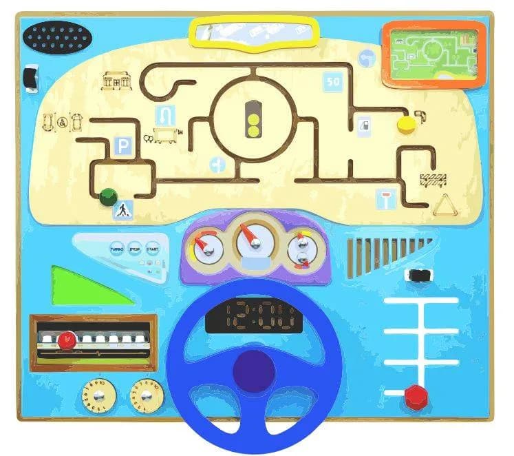 Бизиборд "Юный водитель"