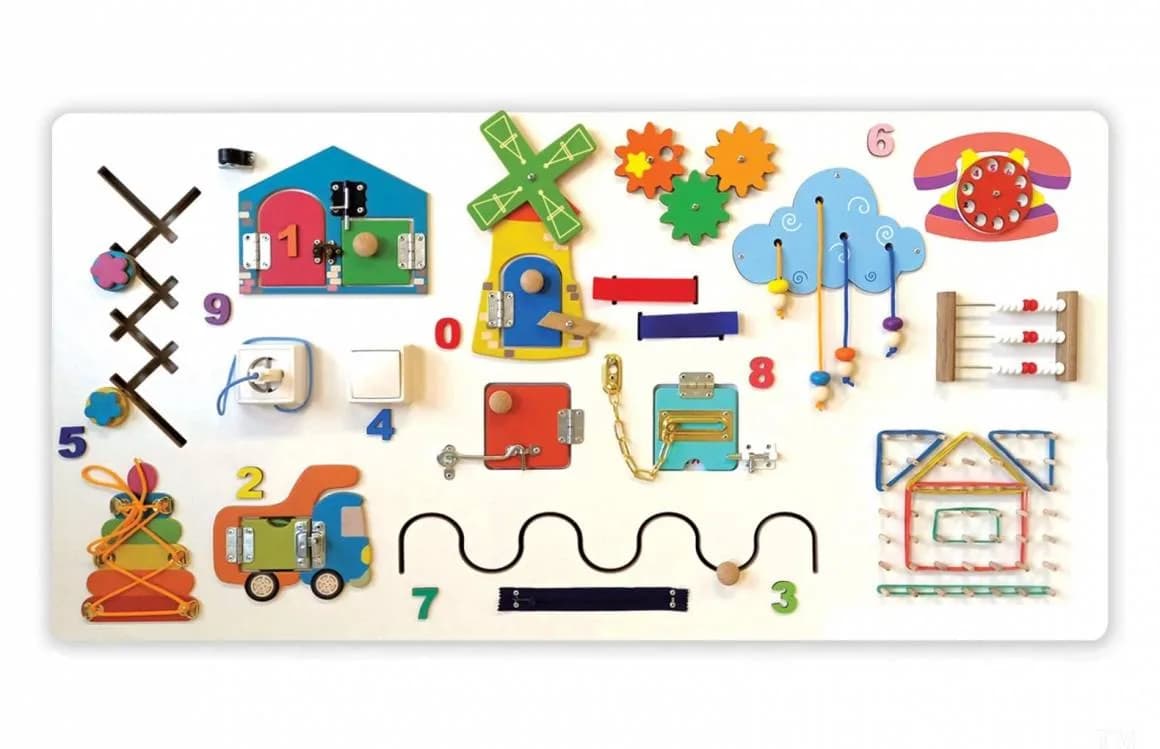 Бизиборд с геобор