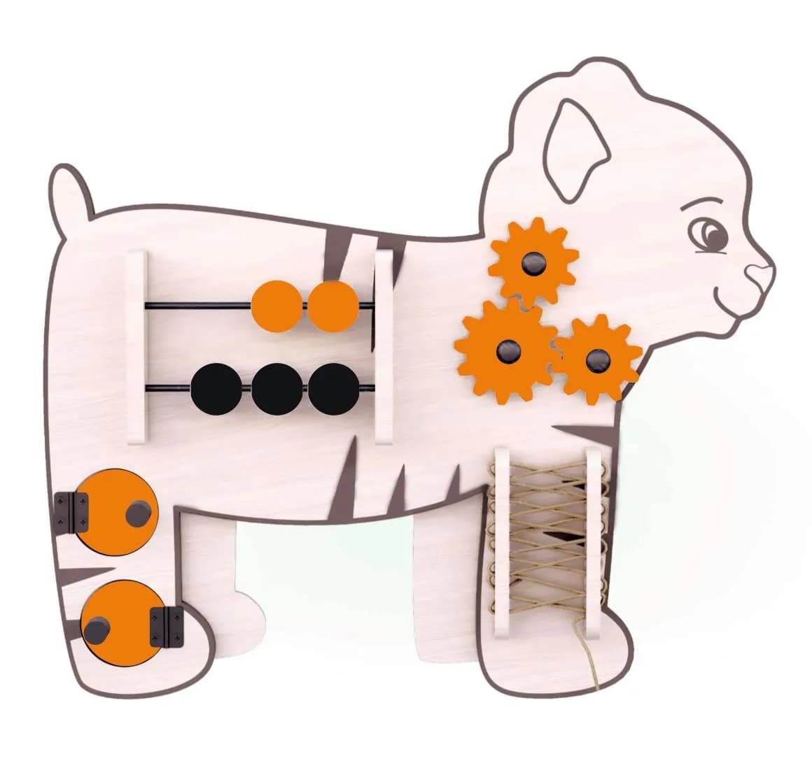 Бизиборд «Милый тигренок»