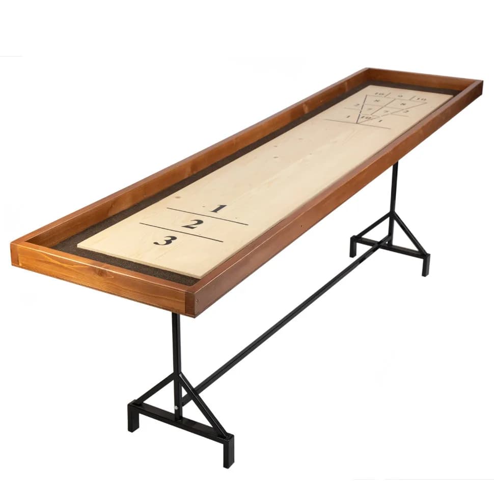 Игра "Шаффлборд Спорт" с металлическим подстольем