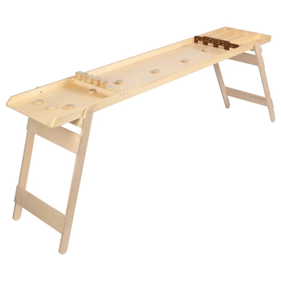 Игра "Джакколо - Жульбак" со складным деревянным подстольем