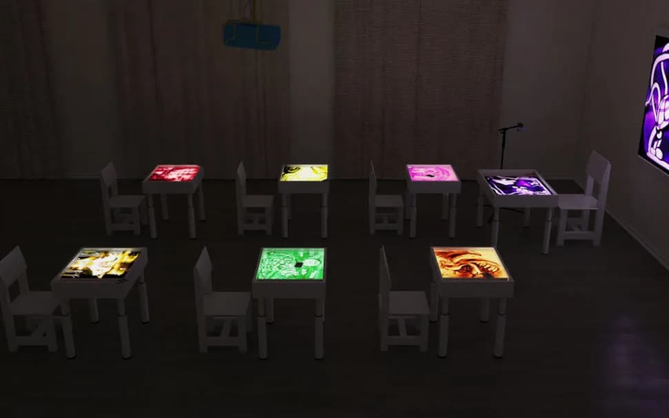 Студия для рисования песком "Панорама" (дерево)