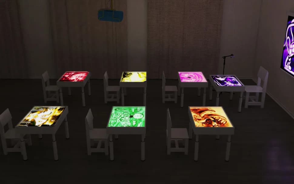 Студия для рисования песком "Пейзаж" (МДФ)