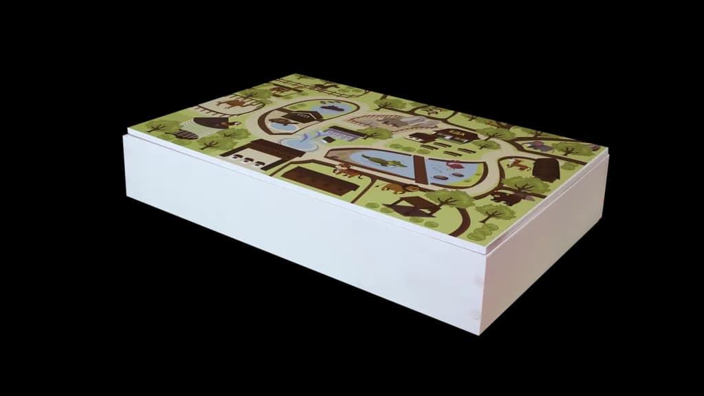 Крышка-игра для светового планшета "Зоопарк"