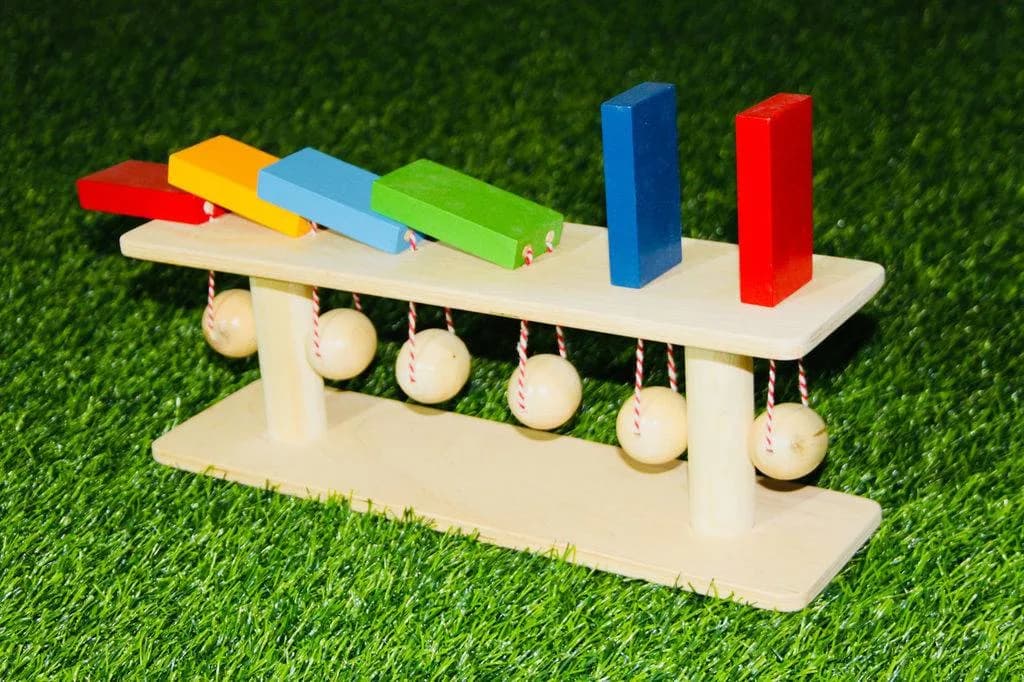 Тактильно-развивающая панель "Эффект домино 1"