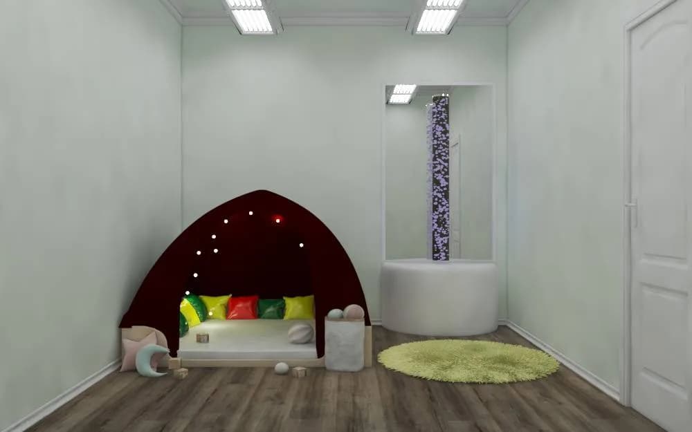 Сенсорный уголок №3